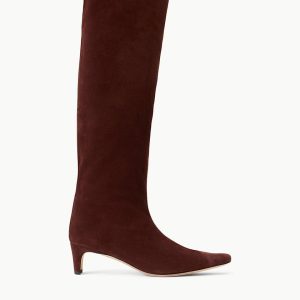 WALLY BOOT  MAHOGANY SUEDE