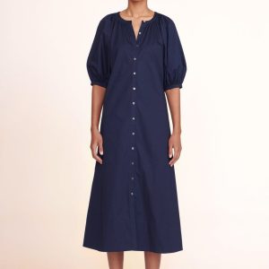 VINCENT DRESS  NAVY