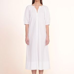 VINCENT DRESS  WHITE