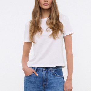 CREW NECK T SHIRT WHITE